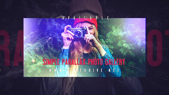 Simple Parallax Photo Gallery