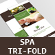 Spa Tri-Fold Brochure V1 - GraphicRiver Item for Sale