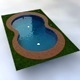 Swimming Pool Low Poly - 3DOcean Item for Sale