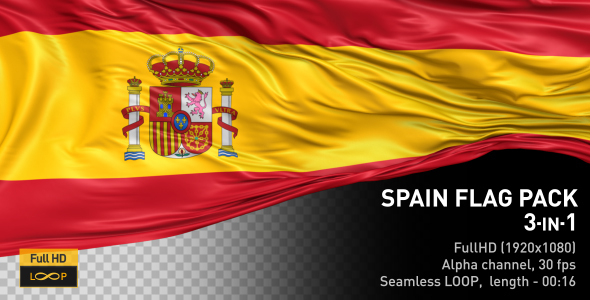 Spain Flag Pack