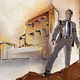 Smart Man Looking Future Painting - GraphicRiver Item for Sale