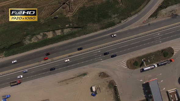 Aerial Footage Over Highway 11