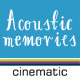 Acoustic Memories - AudioJungle Item for Sale