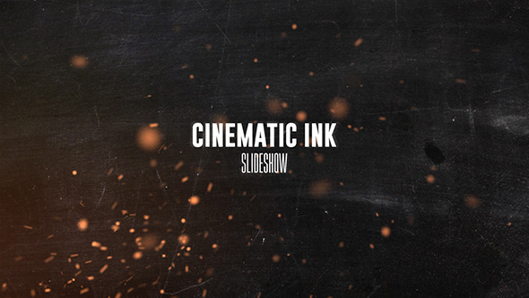Cinematic Ink Slideshow alt