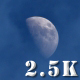 Day Moon and Clouds - VideoHive Item for Sale