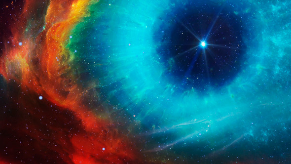 Abstract Space Nebula
