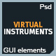 Modern Virtual Instruments GUI kit - GraphicRiver Item for Sale