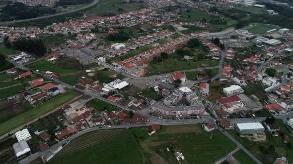 Suburbs Aerial View
