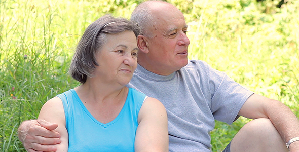 Senior Couple Relaxing