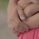Woman Gently Touched The Man's Arm - VideoHive Item for Sale