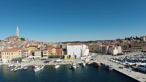 Beautiful Aerial View Of Rovinj 1