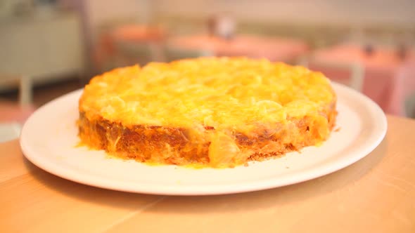 Lasagne On A Plate In A Restaurant 1 alt
