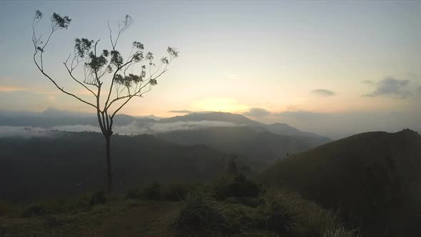 Magical Sun Rising At Ella Peak, Sri Lanka. 3