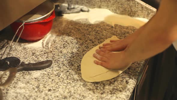 Making Dough For Crackers 1