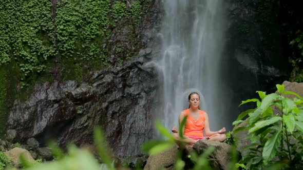 Woman Sitting In Meditation 4 alt