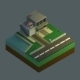 Low Poly House Set - 3DOcean Item for Sale