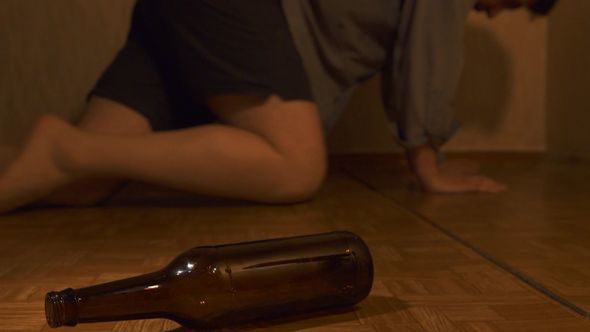 Very Drunk Man Tries To Get Up alt