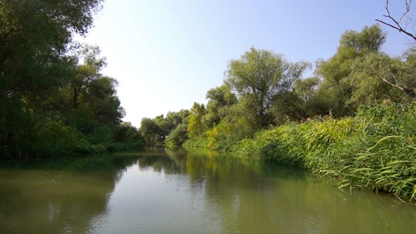 Flight Over the River.