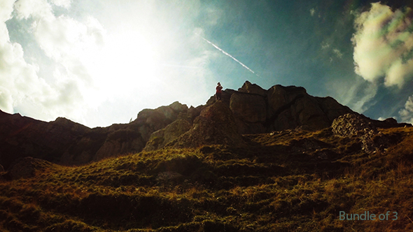 On Top of the Rocks