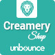 Creamery Shop - Unbounce Landing Page - ThemeForest Item for Sale