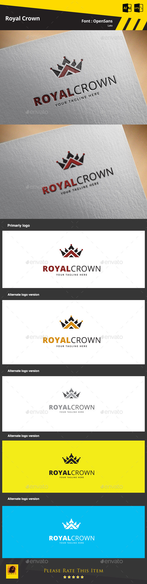View King Crown Logo Car PNG
