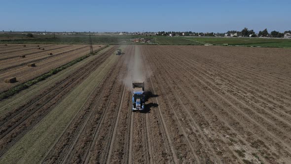 Tractor Harvesting