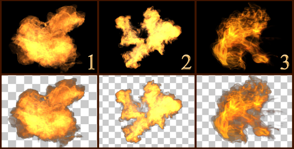 Small Explosions Pack 2K