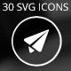 30 SVG icons - CodeCanyon Item for Sale