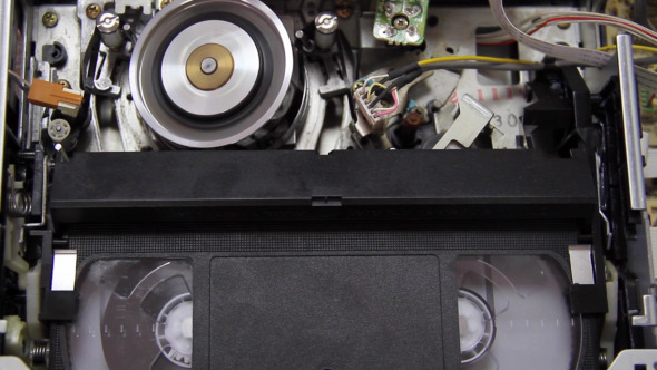 Videotape Into The VCR