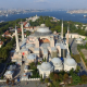 Istanbul Hagia Sophia Mosque, Aerial Shot - VideoHive Item for Sale