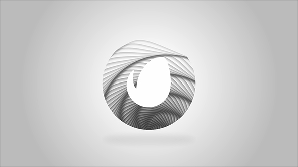 Elegant Wave Motion Logo