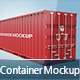 Shipping Container Mockup - GraphicRiver Item for Sale