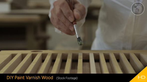 DIY Paint Varnish Wood
