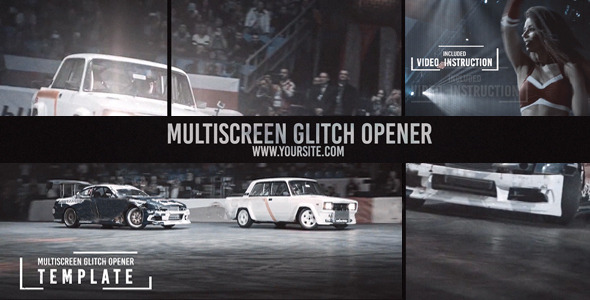 Multiscreen Glitch Opener/Reel