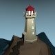 Low Poly Lighthouse - 3DOcean Item for Sale