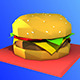 Low Poly Hamburger Model - 3DOcean Item for Sale