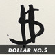 Handwriting Dollar No.5 - VideoHive Item for Sale