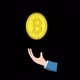 Bitcoin Animation with Alpha Channel - VideoHive Item for Sale