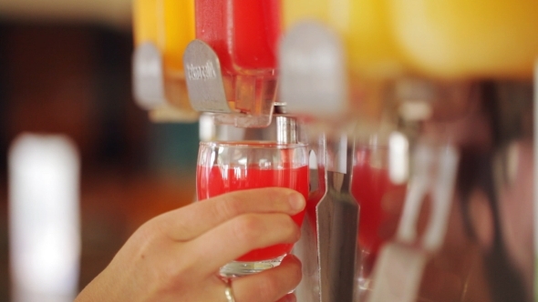 Orange Juice Pouring