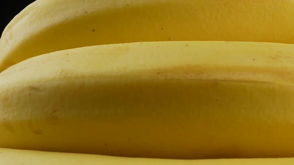 Close up fresh ripe banana, Backgrounds textures.