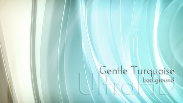 Gentle Turquoise Motion Back