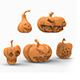 Pumpkin 3D print  - 3DOcean Item for Sale