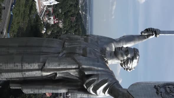 Motherland Monument in Kyiv Ukraine