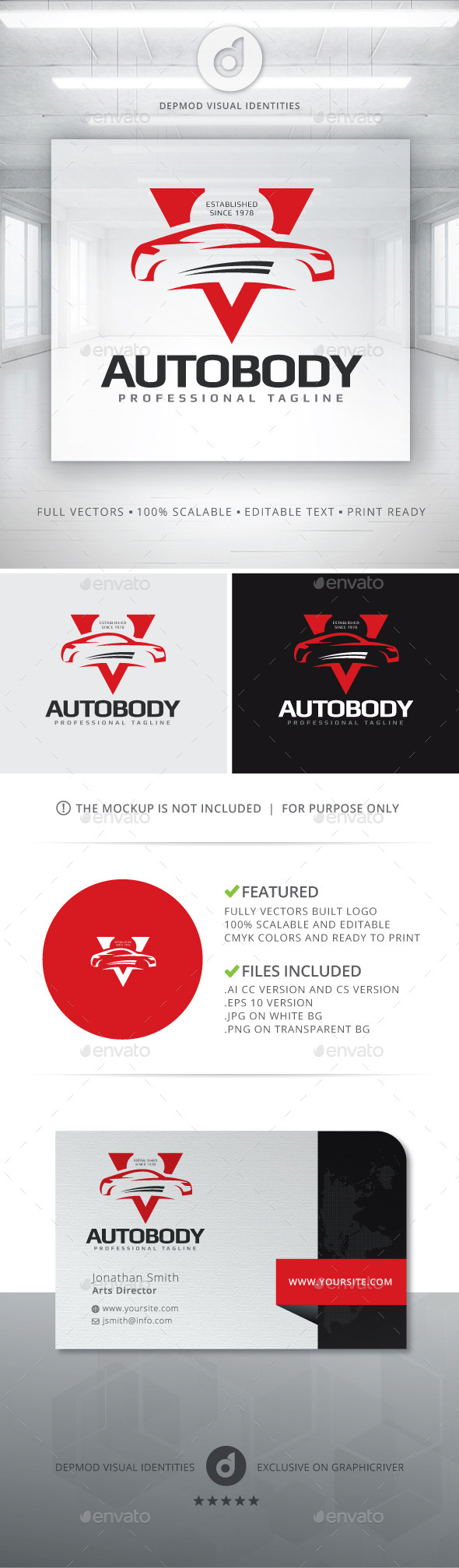 Auto Body Logo