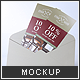 Buckslips Mock-up - GraphicRiver Item for Sale