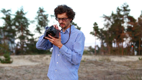 Man on the Nature Photographs