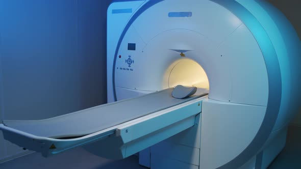 MRI Machine in Radiology Room