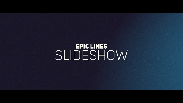 Epic Lines Slideshow alt