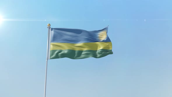 Rwanda Flag 