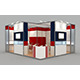 (1) Exhibition Stand 7x6 Maxima - 3DOcean Item for Sale